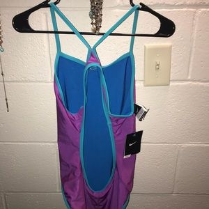 Nike one piece swim suit